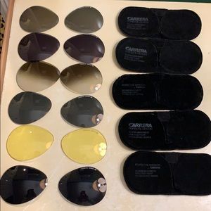 Porsche Carrera sunglass lens